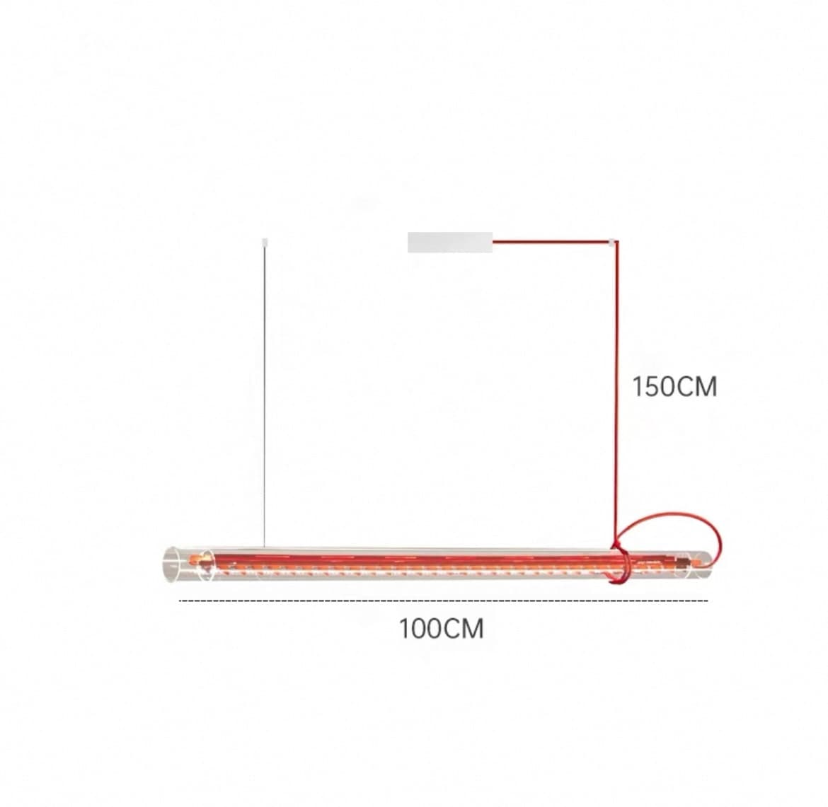 Реечная люстра CASUAL