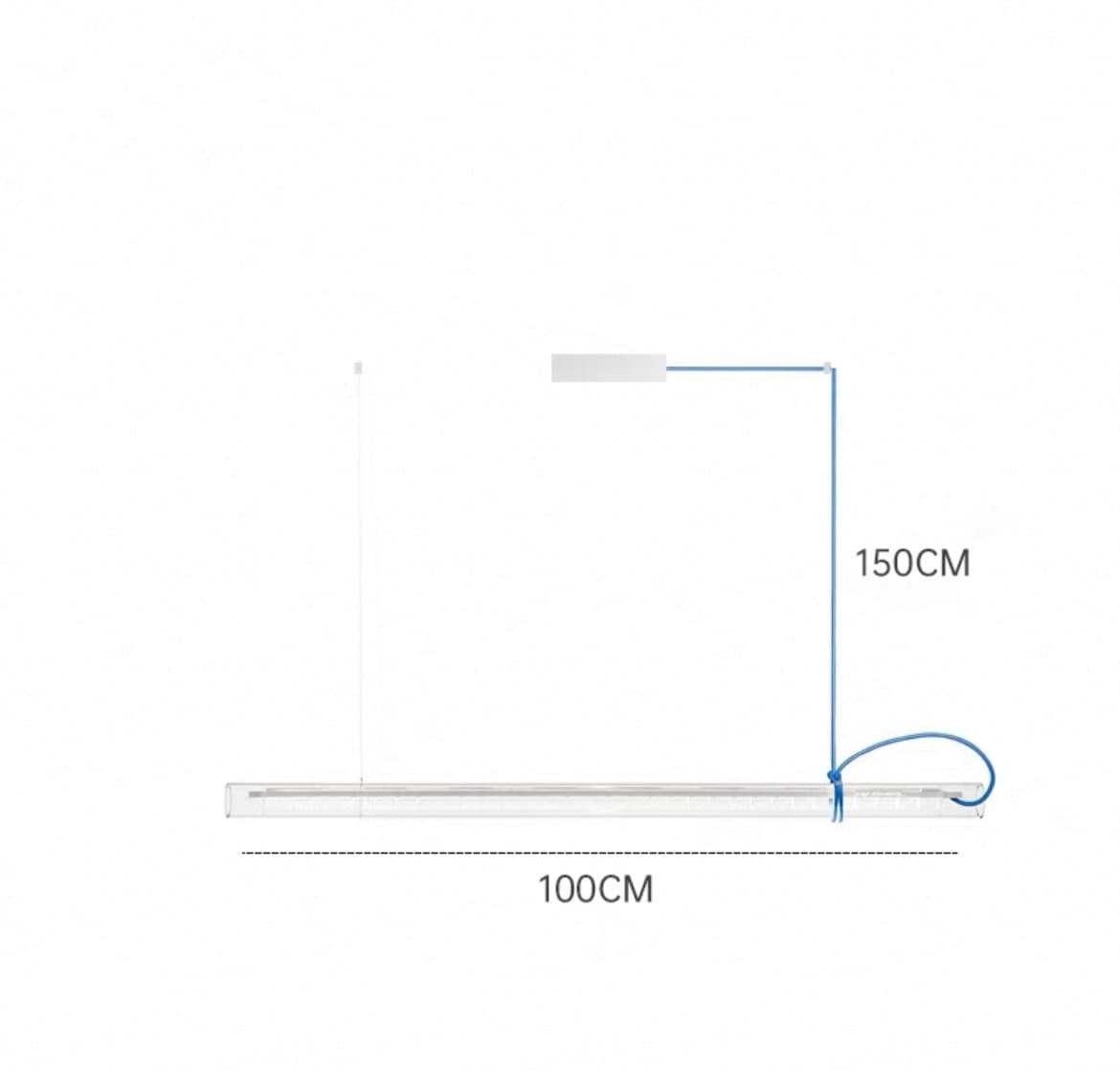 Реечная люстра CASUAL