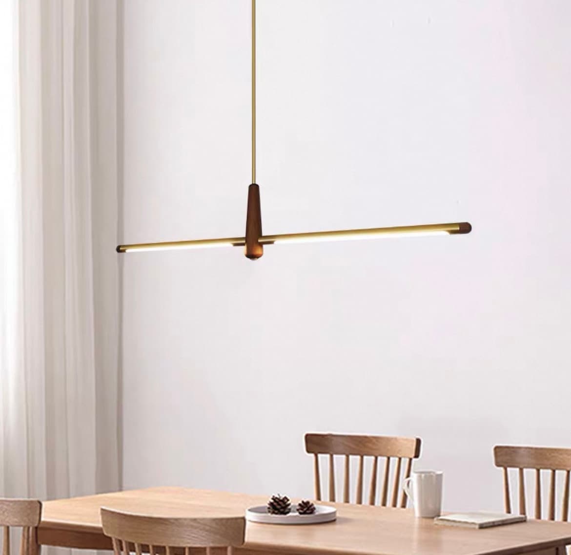 Реечная люстра KIEL