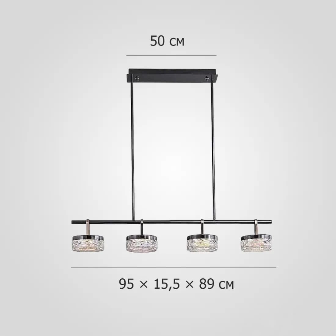 Реечный, рядный светильник BRAMER LONG