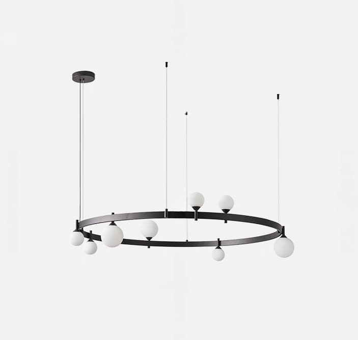 Кольцевые люстры и светильники DINO