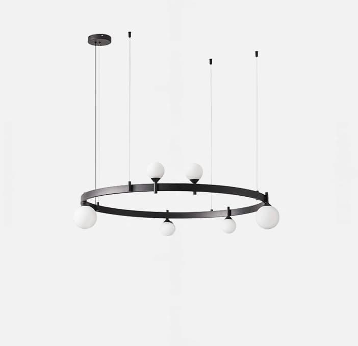 Кольцевые люстры и светильники DINO