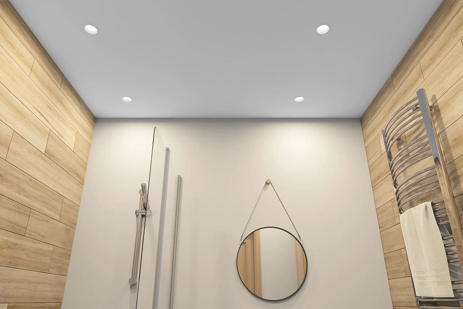 Точечный встраиваемый влагозащищенный светильник Denkirs DK3103-WH