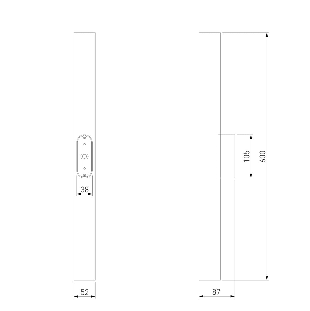 Настенный светильник ELECTROSTANDART 40121/LED черный Langer а061986