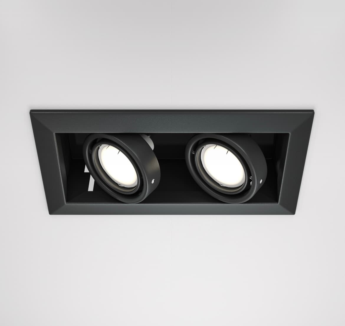 Встраиваемый светильник Maytoni Technical Metal Modern DL008-2-02-B