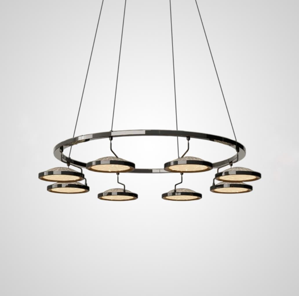 Кольцевые люстры и светильники HOLGE RING