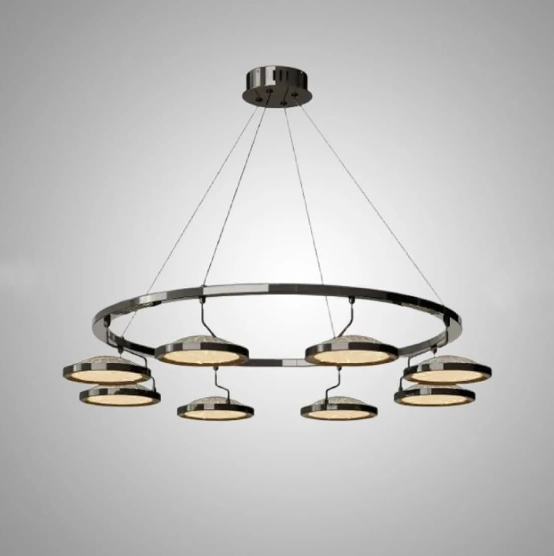 Цвет черный, одно кольцо, размер L