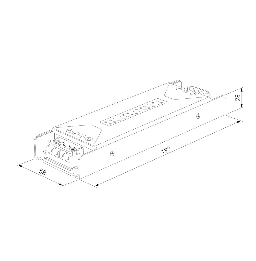Блок питания 300W 24V IP20