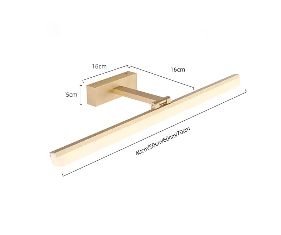60 см (цвет металла на выбор)
