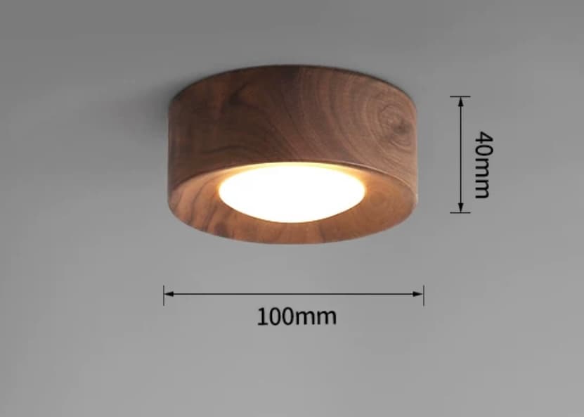 Точечный светильник WOOD