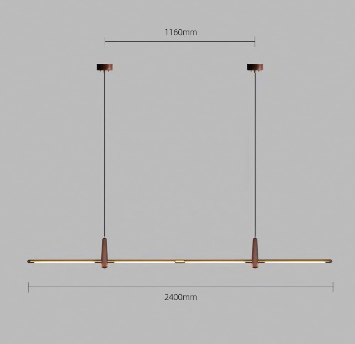 Реечный светильник KIEL LONG