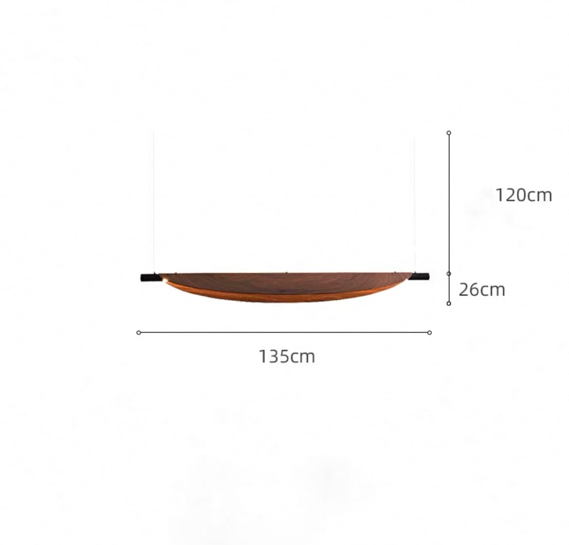 Реечная люстра VAAGE