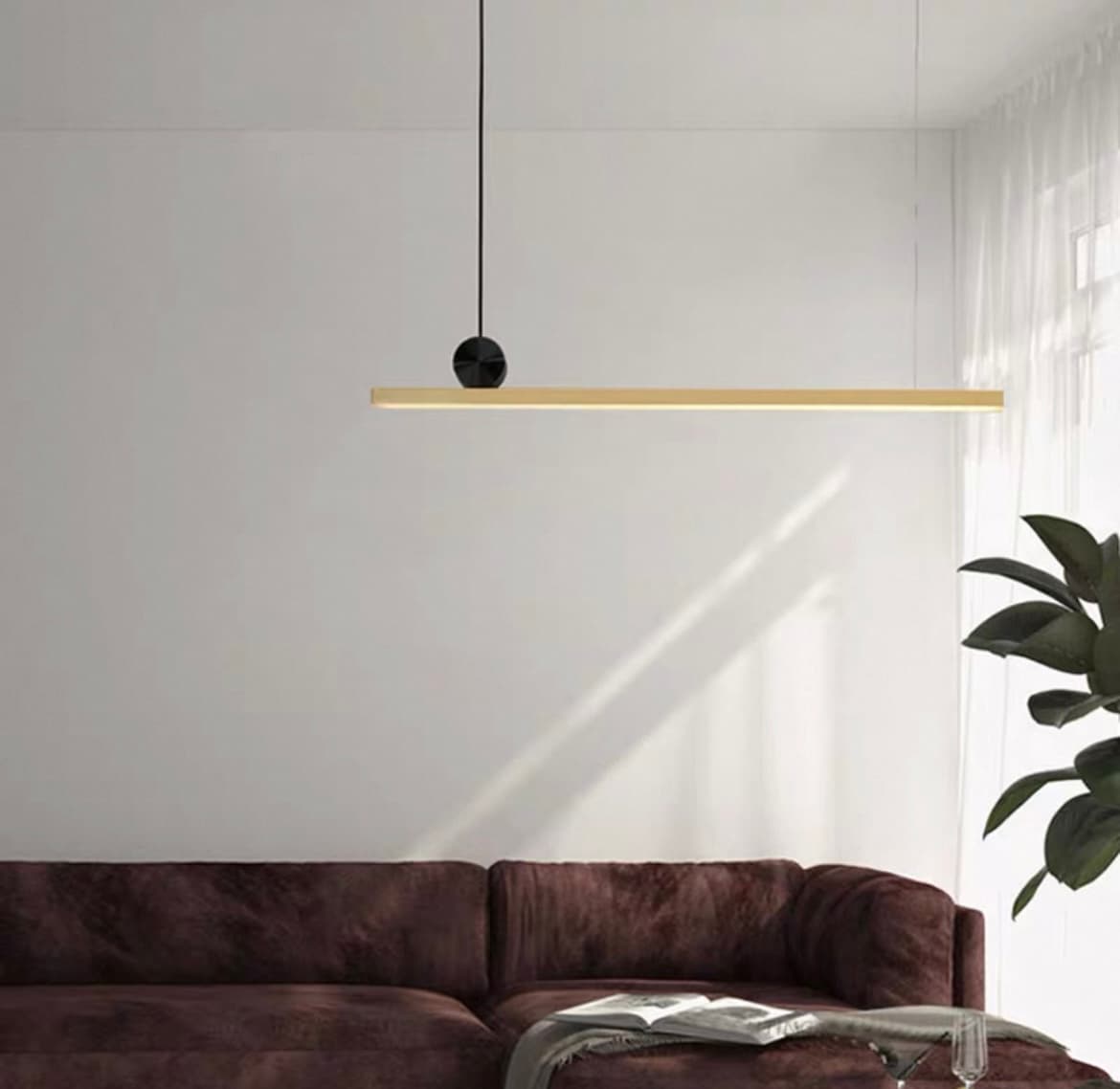 Реечная люстра JIGGER