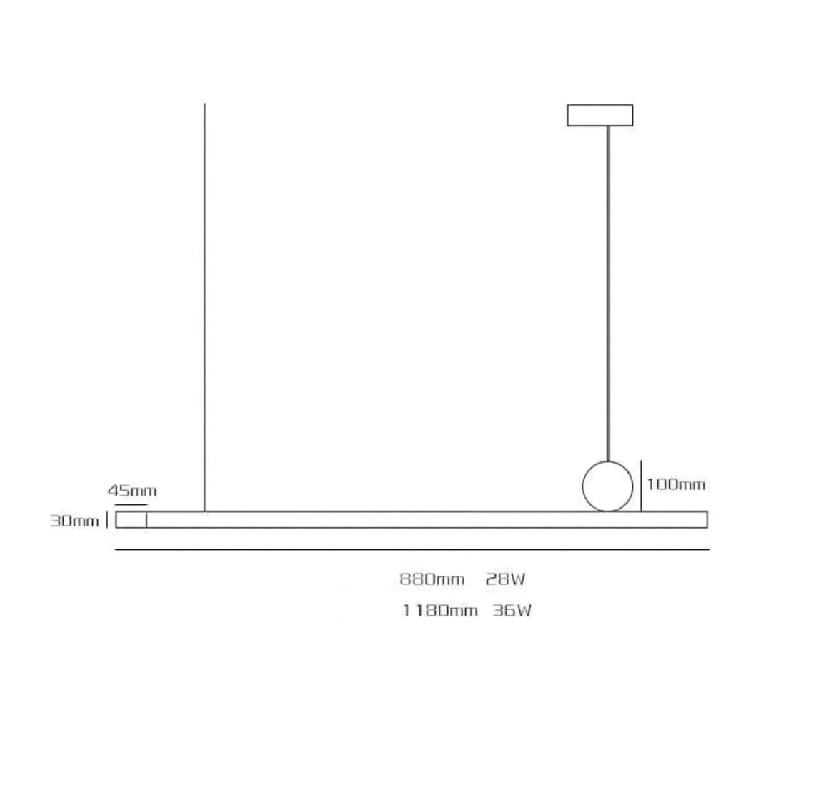 Реечная люстра JIGGER