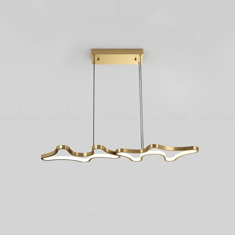 Реечный, рядный светильник OVERTON BLACK/GOLD