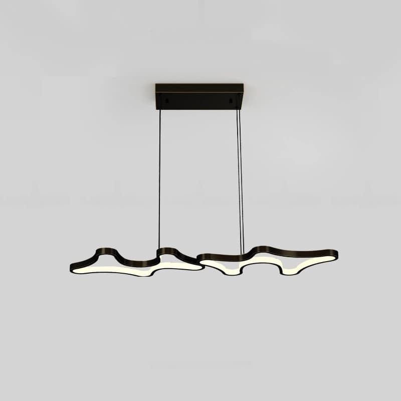 Реечный, рядный светильник OVERTON BLACK/GOLD