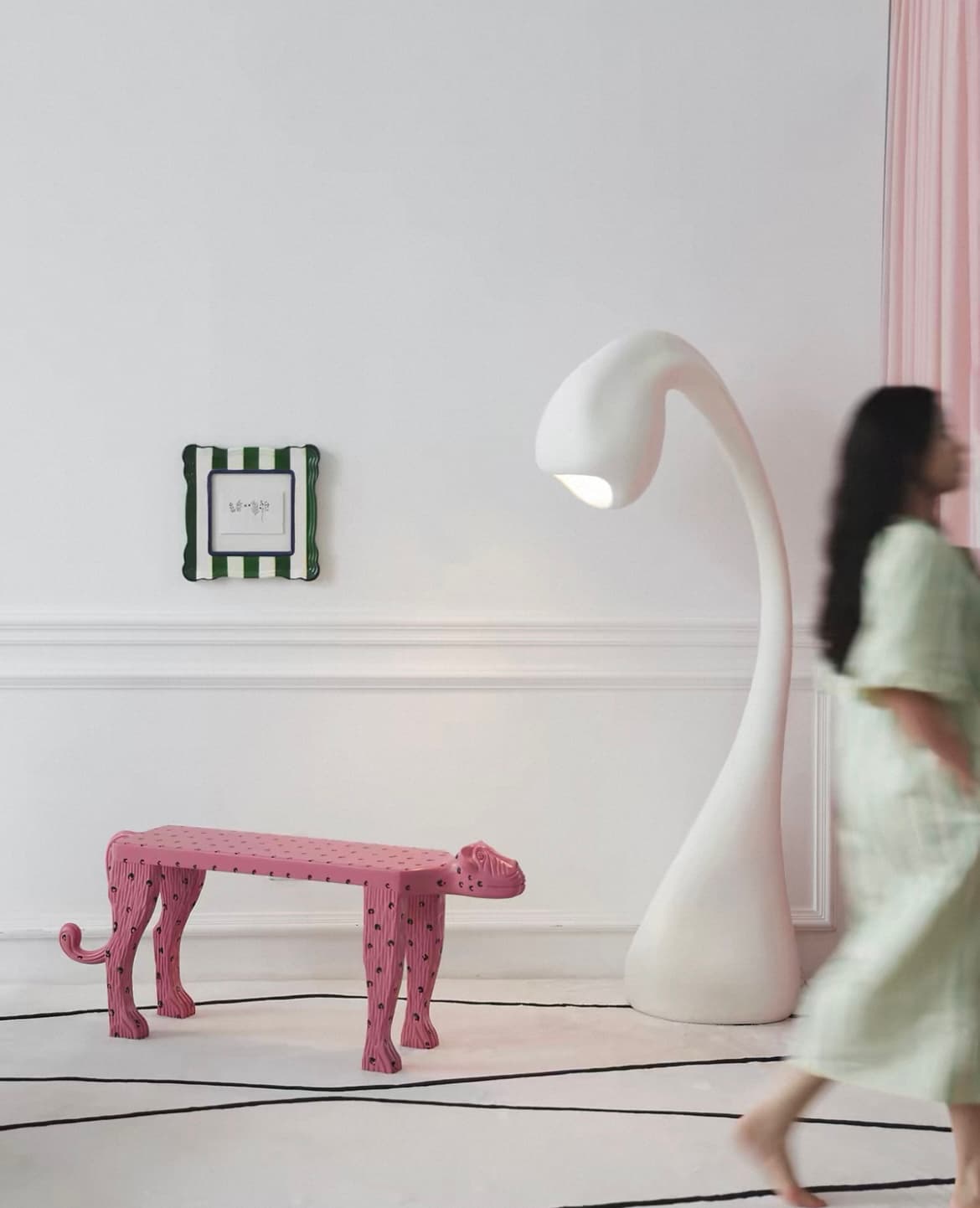 Pink Panther Bench