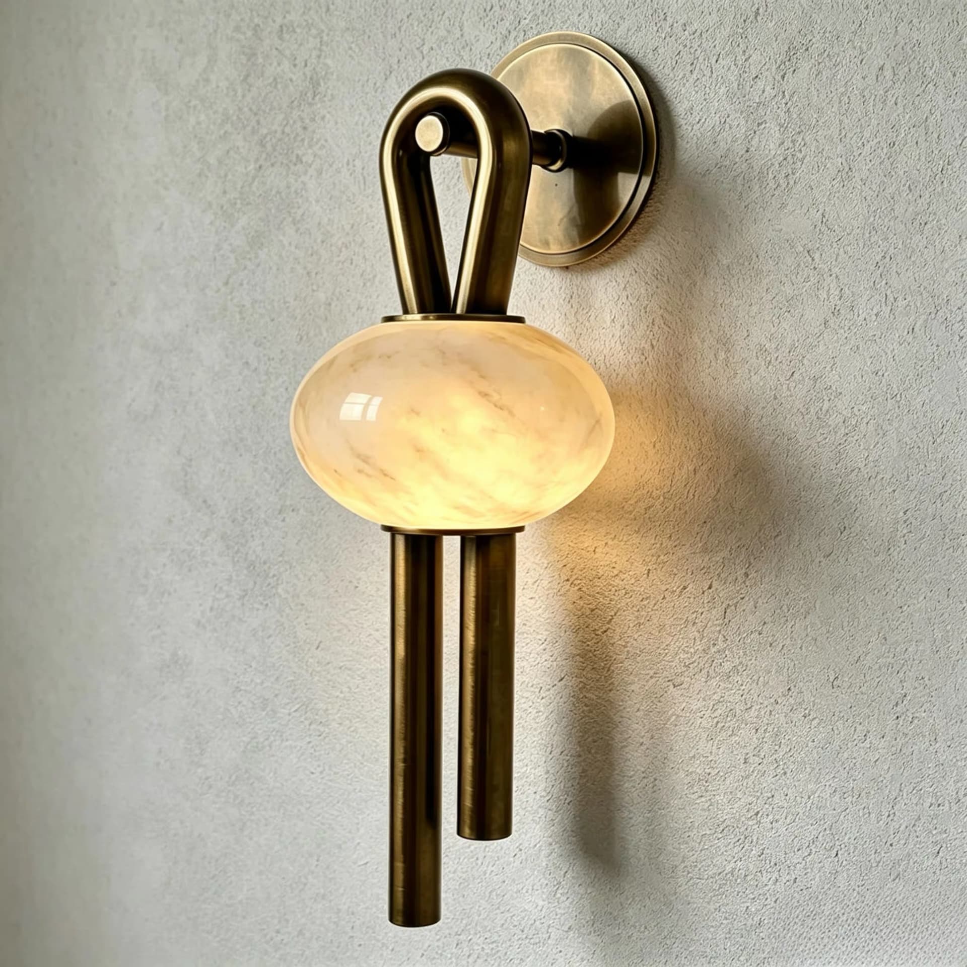 Настенный светильник VINTAGE BRASS WAL